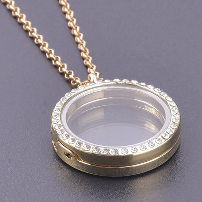 1Pc Trendy Sweet Love Glass Reliquary Photo Locket Pendant Necklaces Goth Heart Cremation Ashes Urn Relicario Collares Jewelry