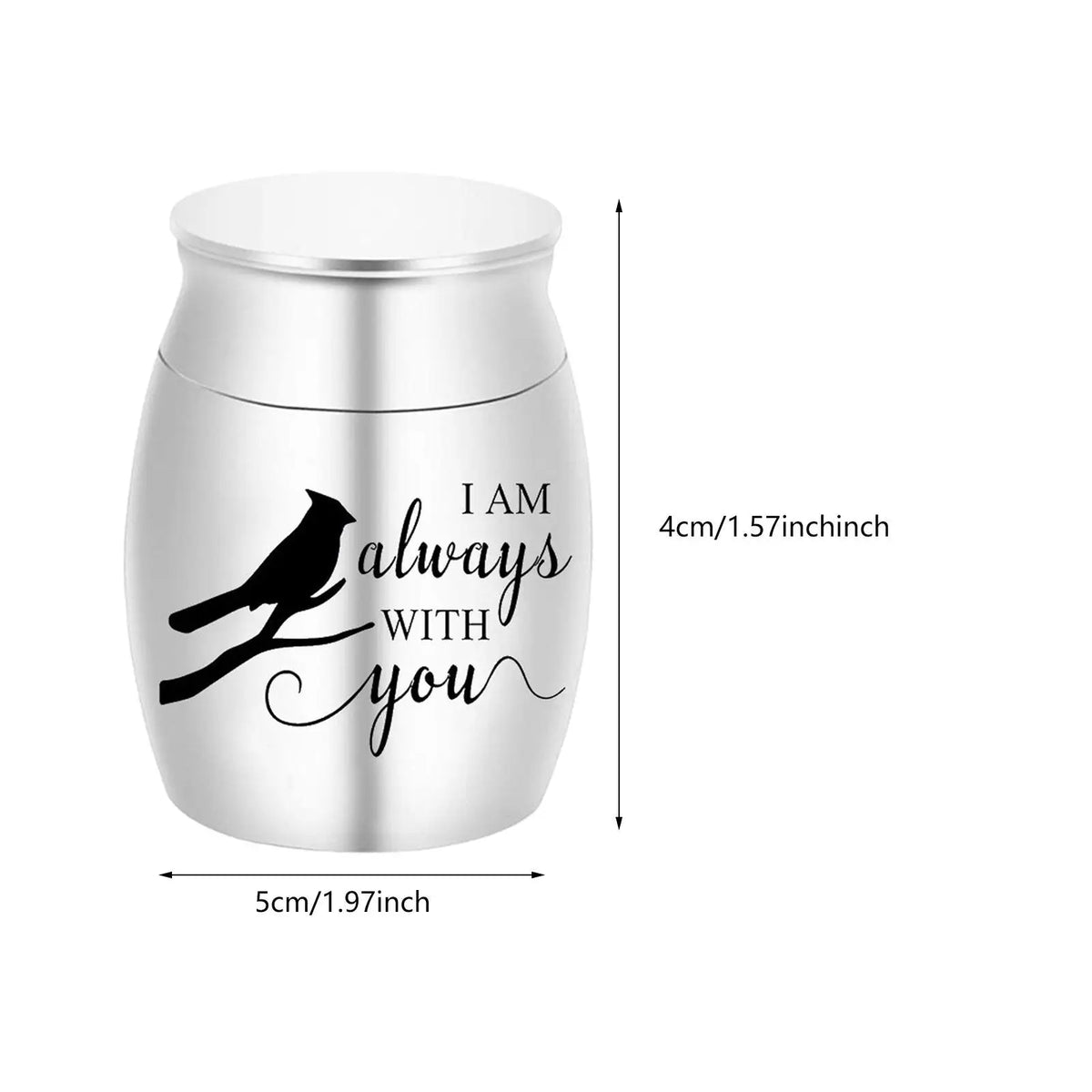 Pet Urn Keeping Precious Memorable Storage Funeral Loose Memorial Pets Gift Keepsake Case Memory Sympathy Cremation Memorial Urn