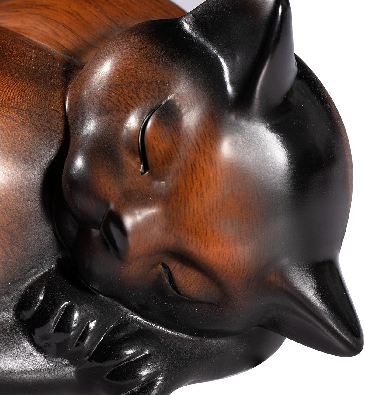Pet Urns,Sleeping Resin Cremation Cat Urn, Cat Urns for Ashes, Small Animal Urn