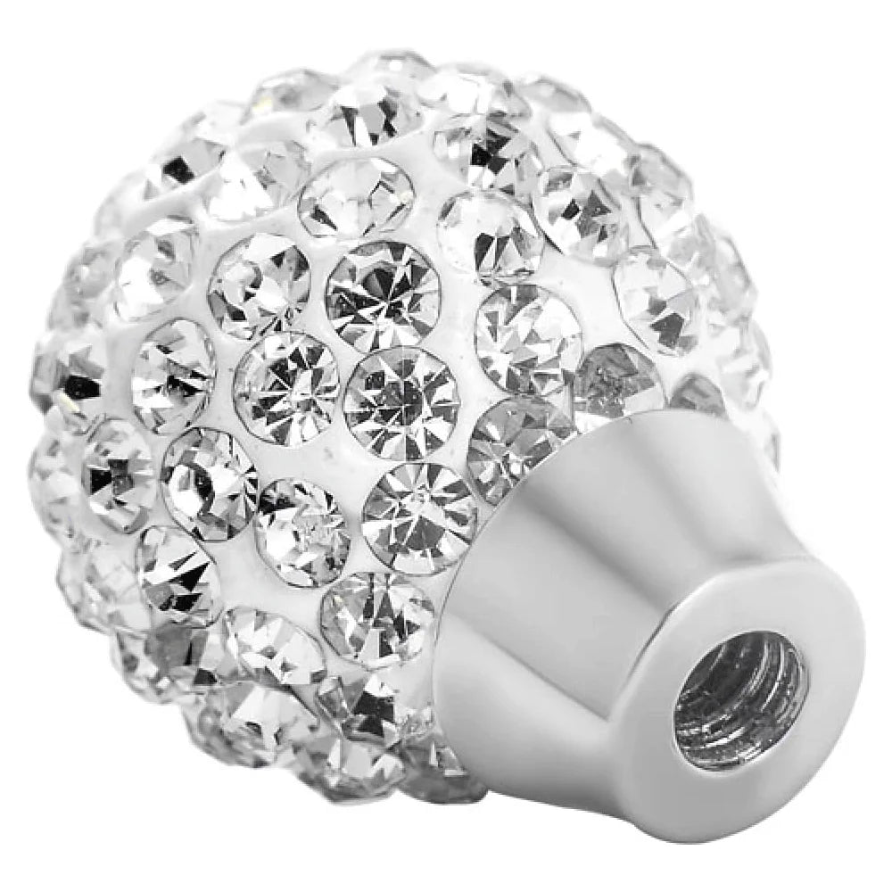 Crystal Ball Urn Necklace for Ashes Stainless Steel Crystal Keepsake Memorial Cremation Jewelry for Ashes Pendant Locket