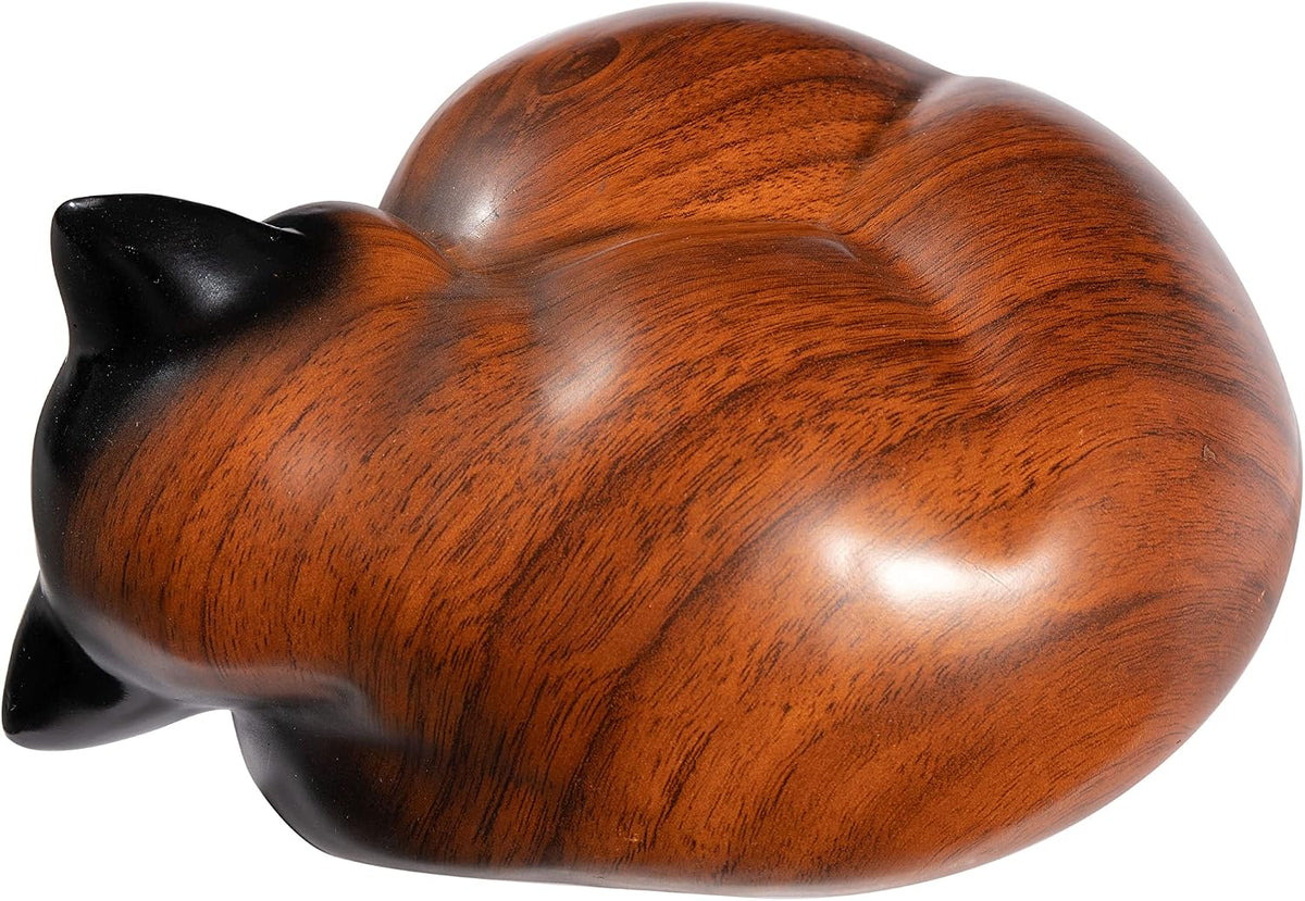Pet Urns,Sleeping Resin Cremation Cat Urn, Cat Urns for Ashes, Small Animal Urn