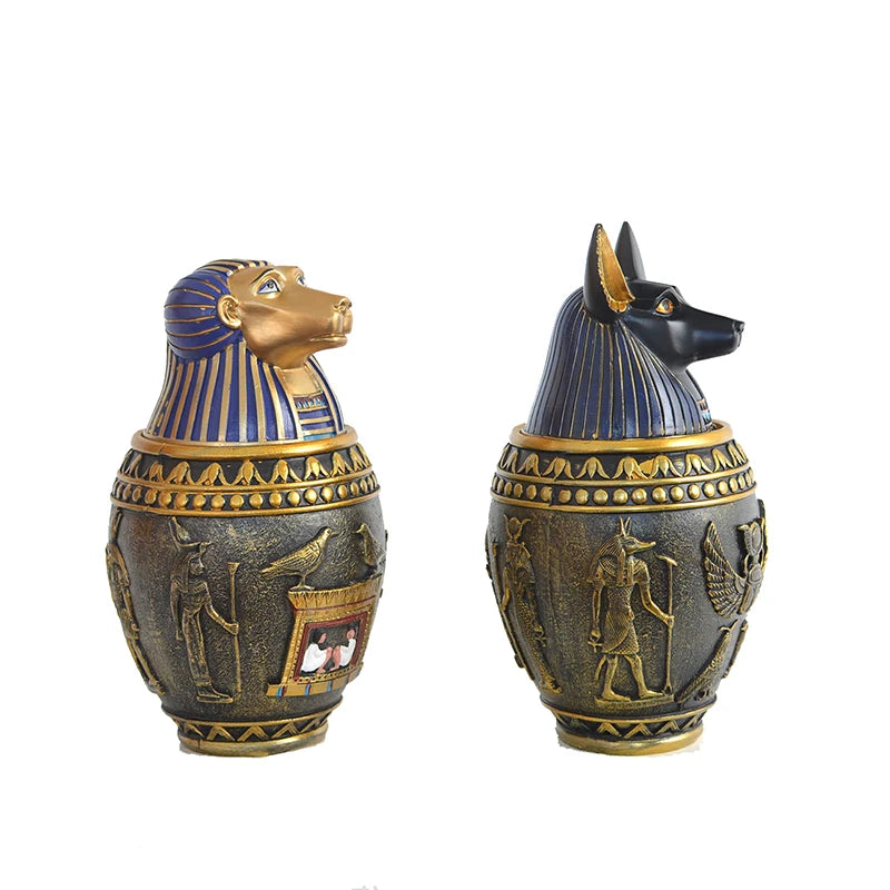 Pet Urns Pet Dog Cat Birds Human Cremation Ashes Urn Egypt Sacrifice Decoration Keepsake Columbarium Pets Memorials Ashes Altar