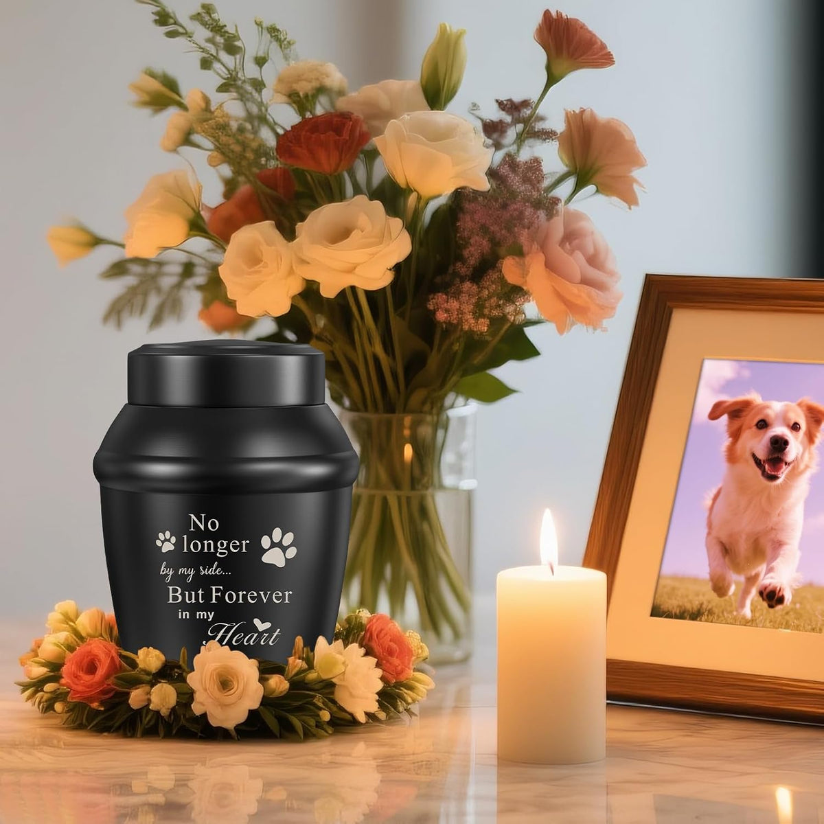 5.5" Pet Urns for Ashes Small Urn for Cats Dogs Ashes Cremation Urns