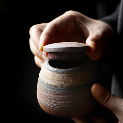 Ceramic Keepsake Urn Container for Ashes Pet Memorial Cremation Urns for Human Ashes Dog Urn