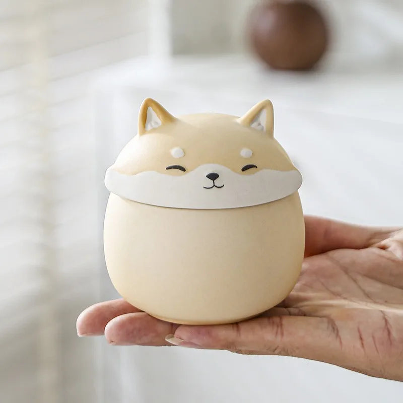 Small Pet Urn Sealed Moisture-Proof Hair Collection Memorial Altar Cremation Cats and Dogs Urns Pet Memorials Products