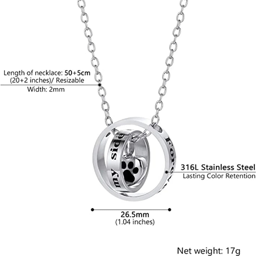 Heart Urn Necklace for Ashes Stainless Steel Cremation Necklace with Heart Waterproof Ashes Necklace Memorial Keepsake