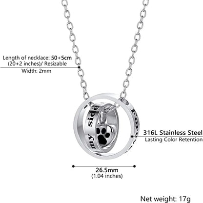 Heart Urn Necklace for Ashes Stainless Steel Cremation Necklace with Heart Waterproof Ashes Necklace Memorial Keepsake