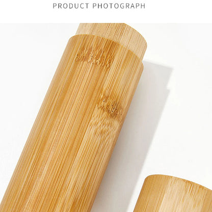 2Pcs/Set Bamboo Scattering Urn Set Small Bamboo Scattering Urns for Pets Ashes Cremation Ashes Tube Urns for Dog Cat Pet Ashes