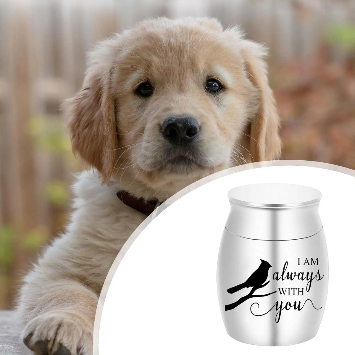 Pet Urn Keeping Precious Memorable Storage Funeral Loose Memorial Pets Gift Keepsake Case Memory Sympathy Cremation Memorial Urn