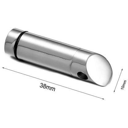 Stainless Steel Cylinder Necklace Ashes Holder Urn Keepsake Pendant Cremation Memorial Jewelry