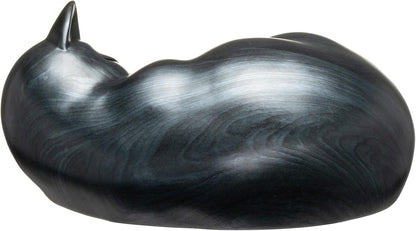 Pet Urns,Sleeping Resin Cremation Cat Urn, Cat Urns for Ashes, Small Animal Urn,Small Pet Urns (Black)…