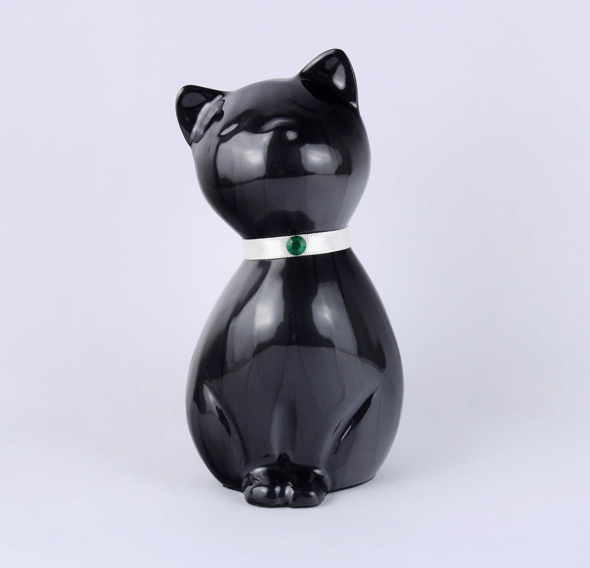 Kitty Cat Urns for Ashes - Pet Memorial Cat Urn Cat Memorial Gift, Pet Urn for Cat Ashes Keepsake Pet Urns for Cats Ashes, Pet Ashes Urn, Pet Cremation Urn (Black)