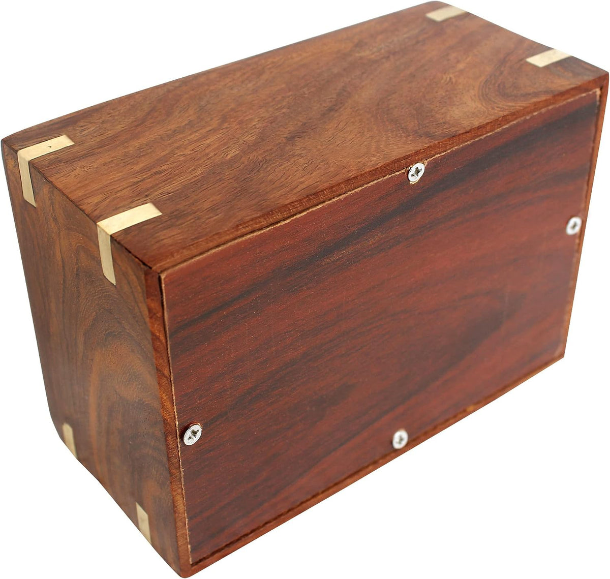 Iblay Rosewood Pet Urn Box - Peaceful Pet Memorial Keepsake Urn for Dogs,Cats (Medium1 : 7.5" X 5.5" X 3.5" - 75Lbs or 45Kg)