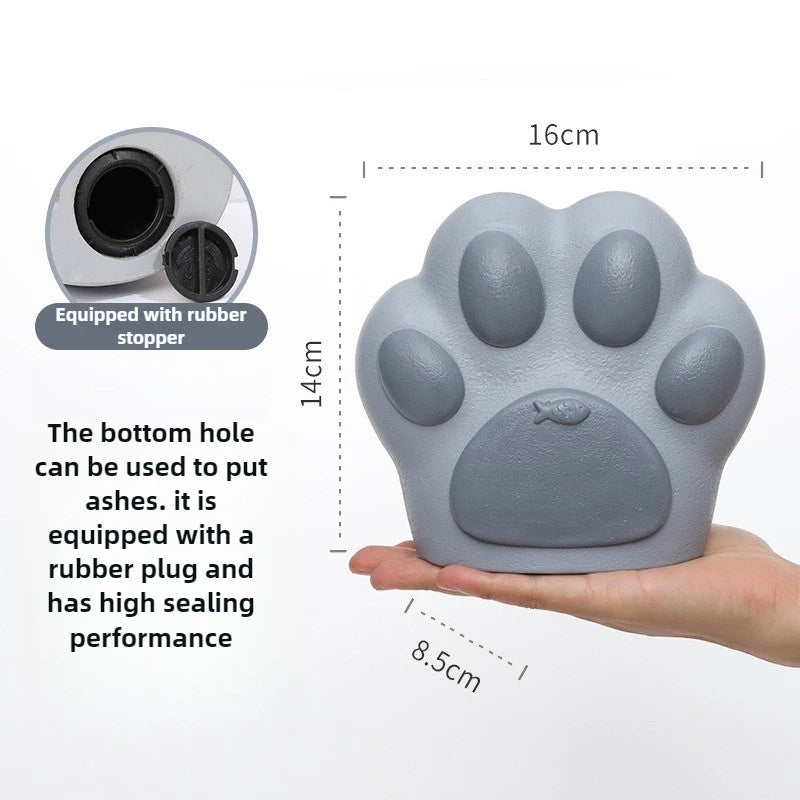 Creative Pet Ashes Urn Cat Dog Puppy Funeral Box Kitten Cats Dogs Rabbit Ashes Urns Small Animal Pets Memorial Cemetery Product
