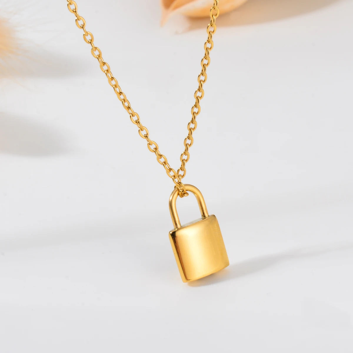 New Style Stainless Steel Mini Padlock Cremation Pendant Jewelry for Ashes Urn Pendant Necklace Lock Memorial Jewelry