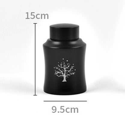 500ML Pet Cremation Memorial Urn Retain Memories Burial Keepsake for Funeral Box Pet Cremation Urn Kittens Puppy Keepsake