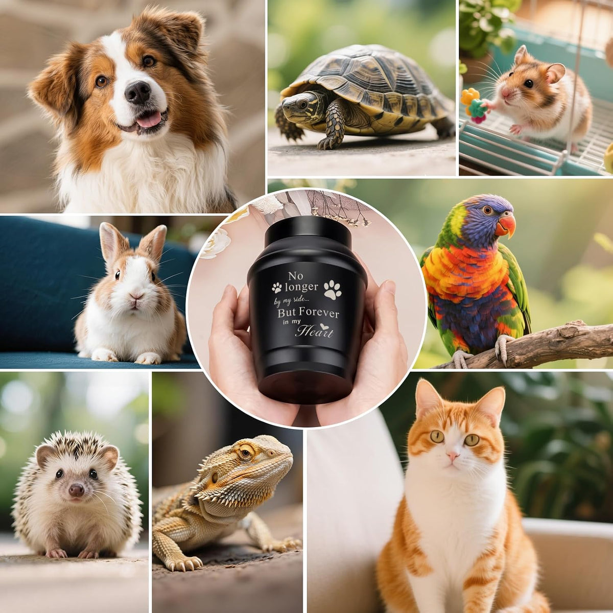 5.5" Pet Urns for Ashes Small Urn for Cats Dogs Ashes Cremation Urns