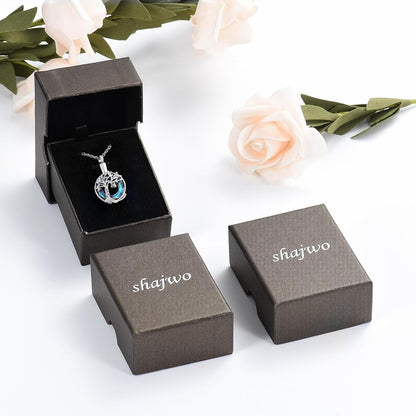 Tree of Life Cremation Urn Ashes Necklace for Women Men