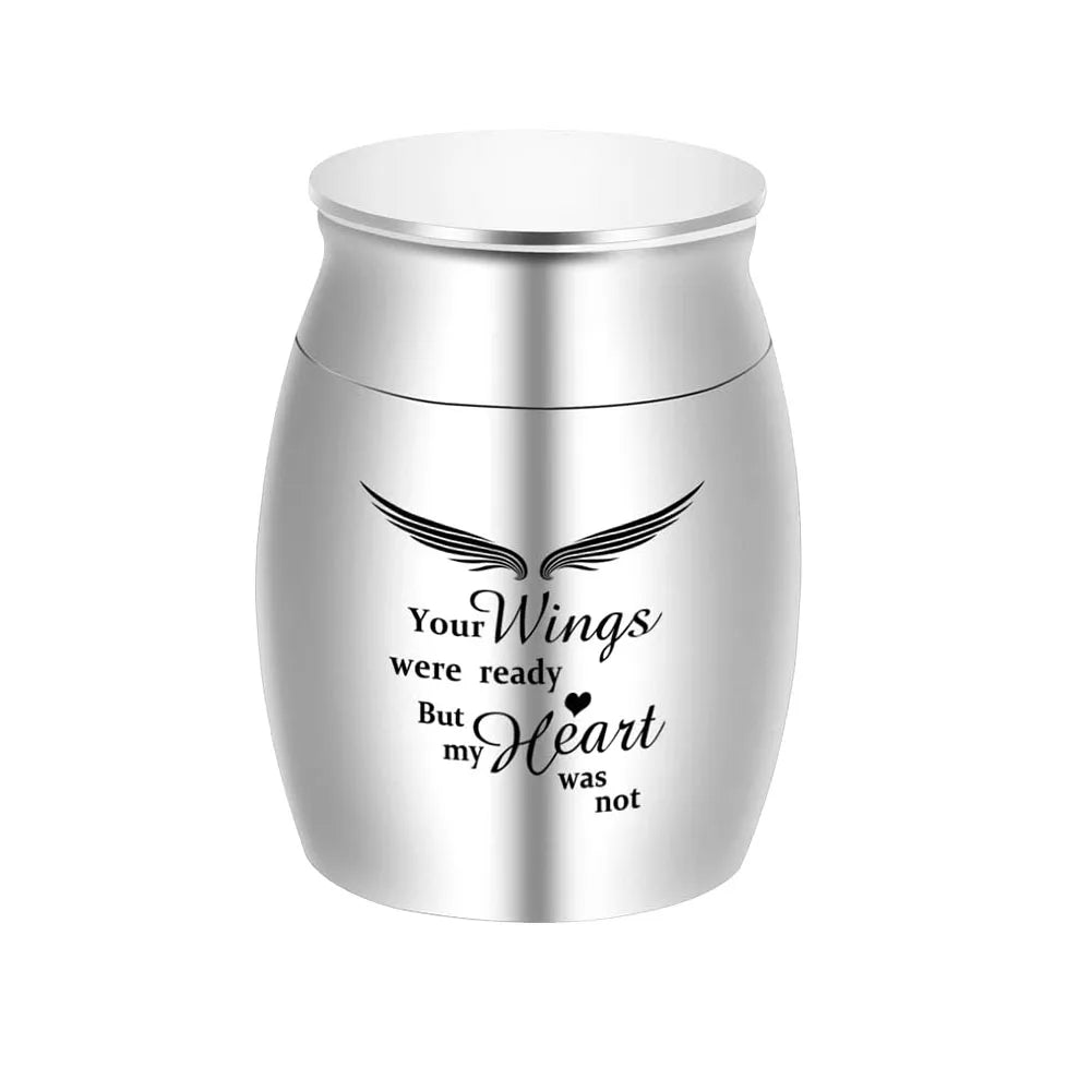 Small Keepsake Urn for Ashes 1.57 Inches Mini Cremation Urn for Pet Ashes Tiny Pet Paw Keepsake Urn Mini Urn for Cat Ashes Holde