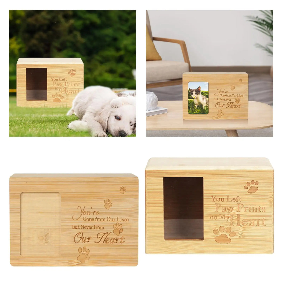 Pet Urn for Cinerary Casket Memory Funeral Memorial Keepsake
