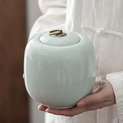 Ceramic Pet Urn Mini Containers, Small Size Urns, Sealed Container, Porcelain Dog Urn, Cat Memorial Coffin, Human Ashes