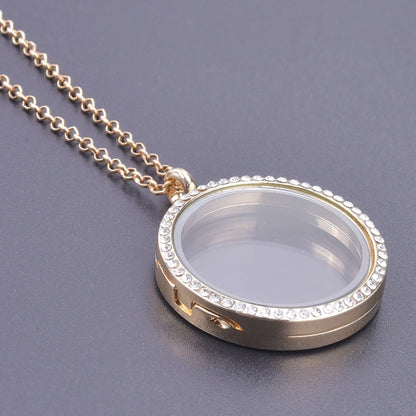 1Pc Trendy Sweet Love Glass Reliquary Photo Locket Pendant Necklaces Goth Heart Cremation Ashes Urn Relicario Collares Jewelry