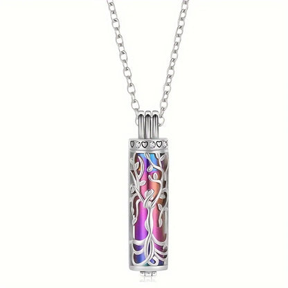 1Pcs Memory Tree of Life Jar Pet Urn Ash Necklace for Cat Dog