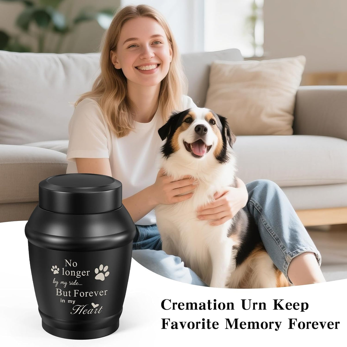 5.5" Pet Urns for Ashes Small Urn for Cats Dogs Ashes Cremation Urns