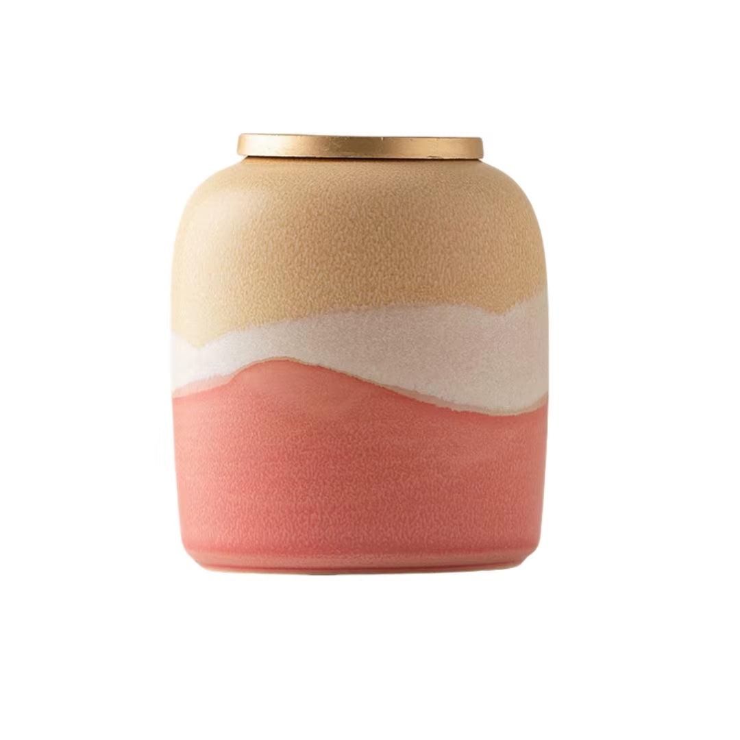 Small Ceramic Pet Urn for Cat/Dog Ashes